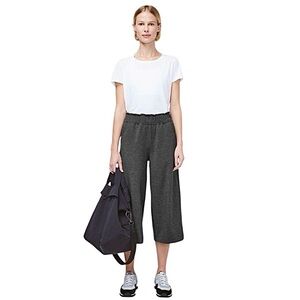 Lululemon Hello Sunday Mod Black Wide Leg Modal Crops Size 8